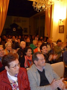 Expectación en la presentación.