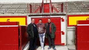 Con Juan Ignacio Ganuza y don Mariano, el conserje de la Señora.