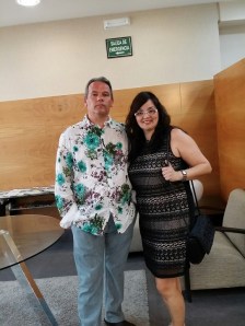 Con mi mi mujer Sonia.